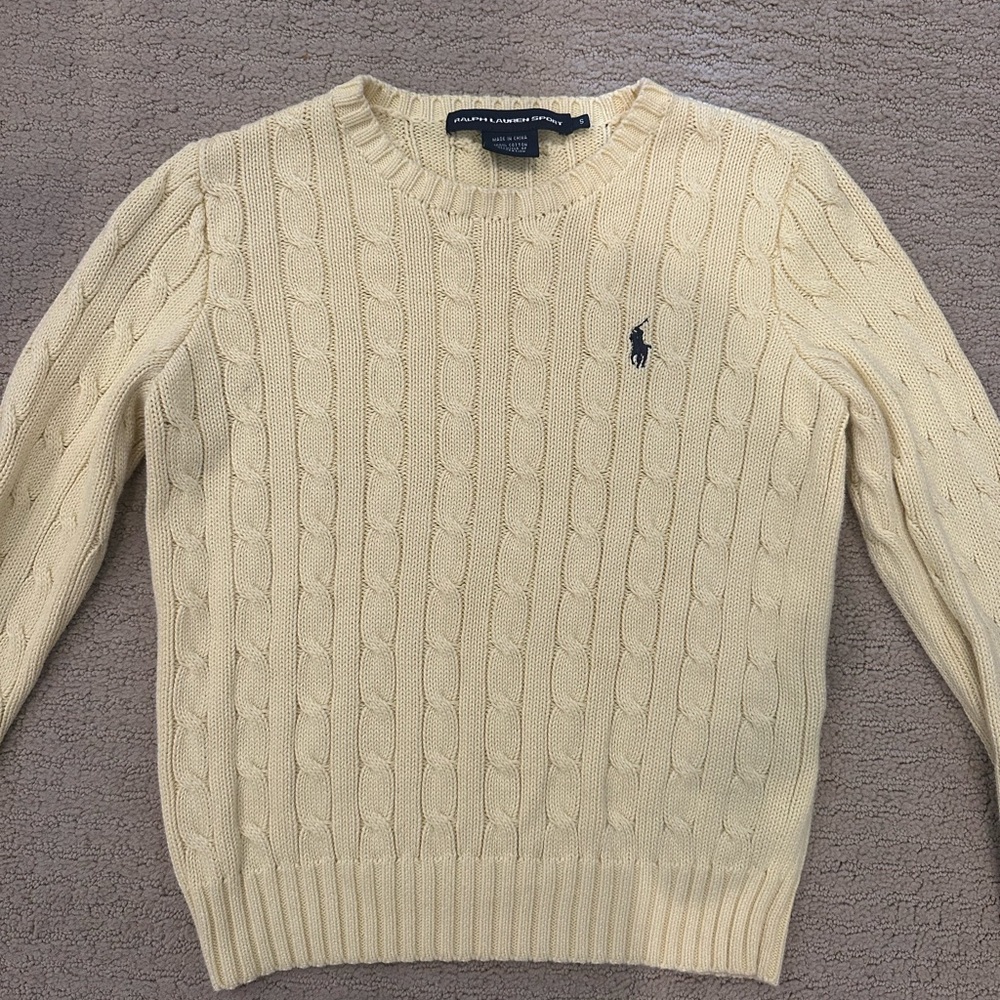 Ralph Lauren Sport cable knit sweater